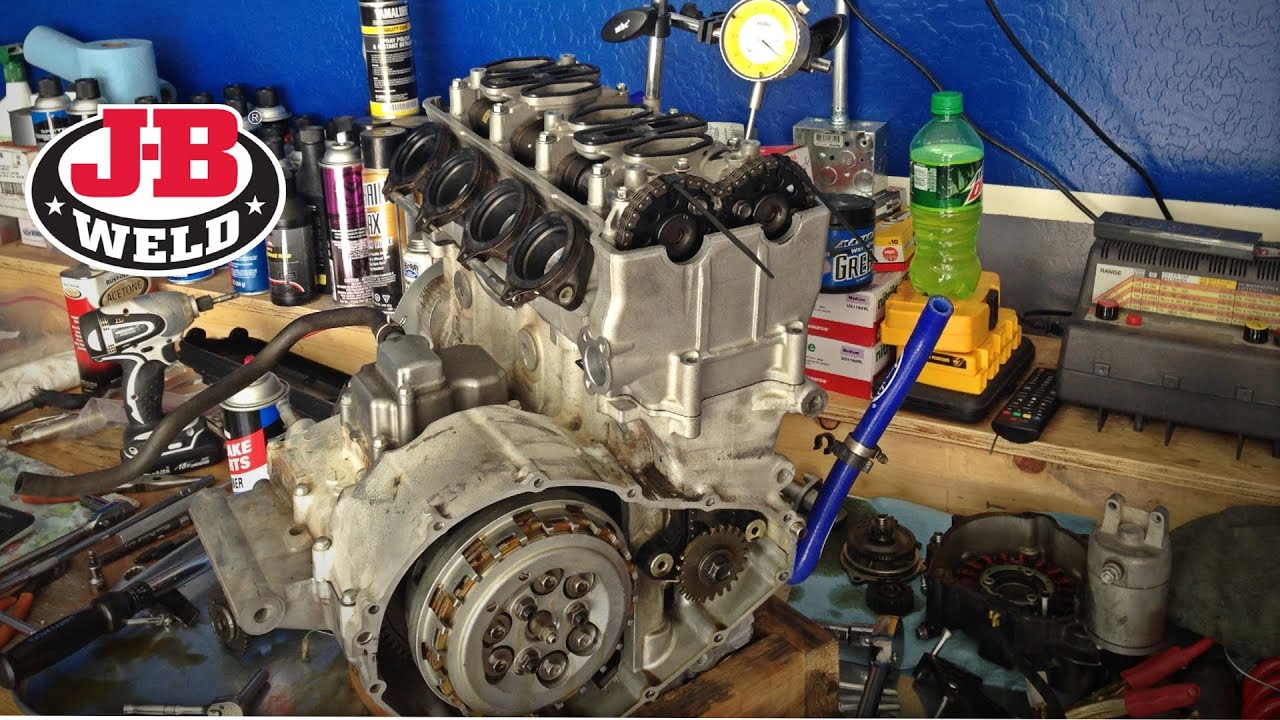 SUZUKI 600cc damaged Engine Repair!