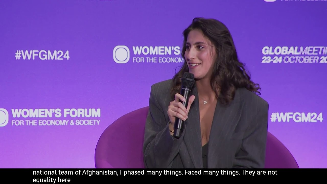 #WFGM24 24/10/2024 Conversation with a Leader – Courage Under Fire Sports and the Fight for Freedom