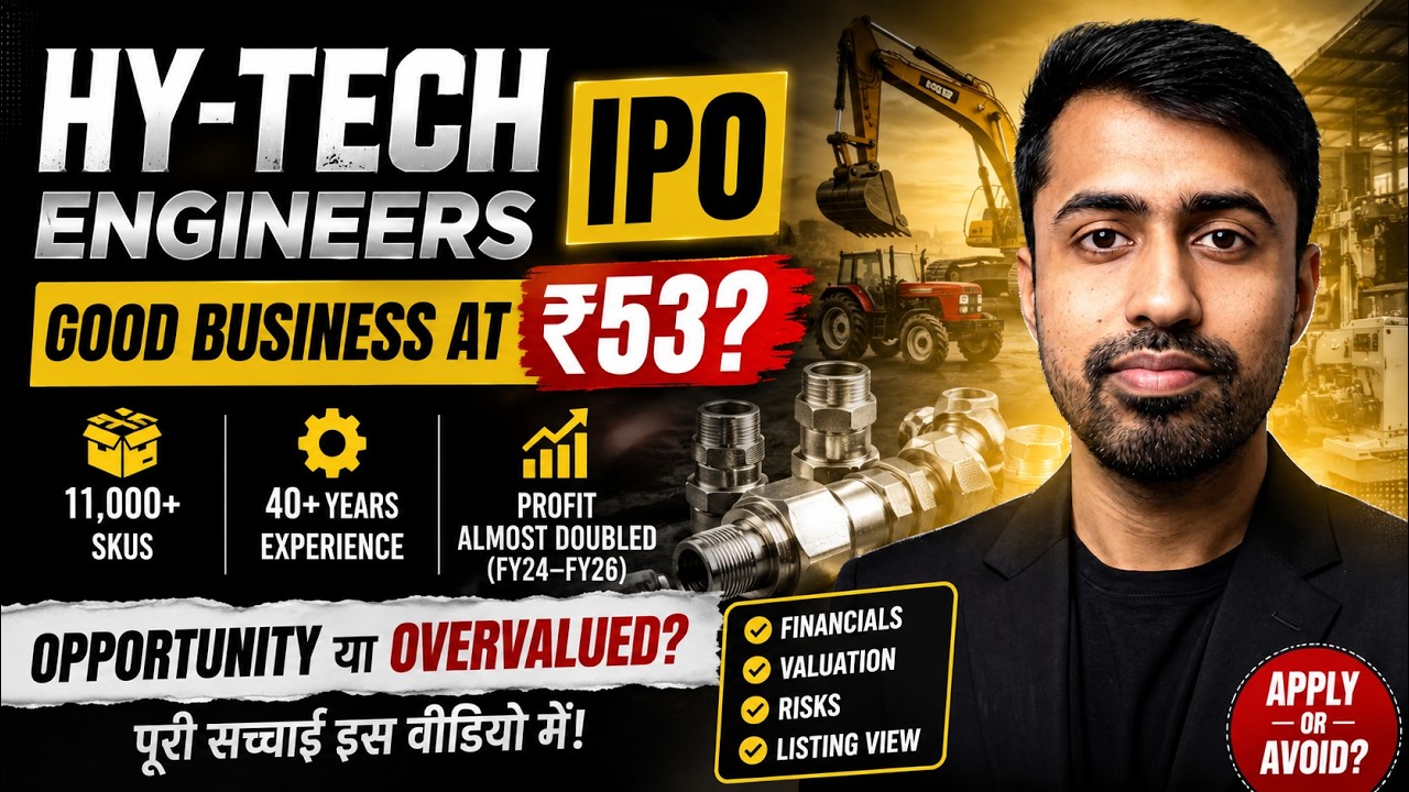 Hy-Tech Engineers IPO: Good Business at ₹53? | Valuation, Growth & Risks Explained