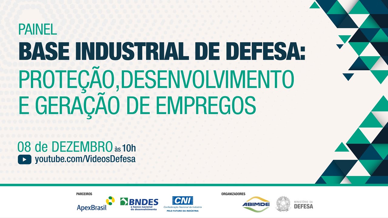 Painel | Base Industrial de Defesa: Prote&ccedil;&atilde;o, Desenvolvimento e Gera&ccedil;&atilde;o de Empregos