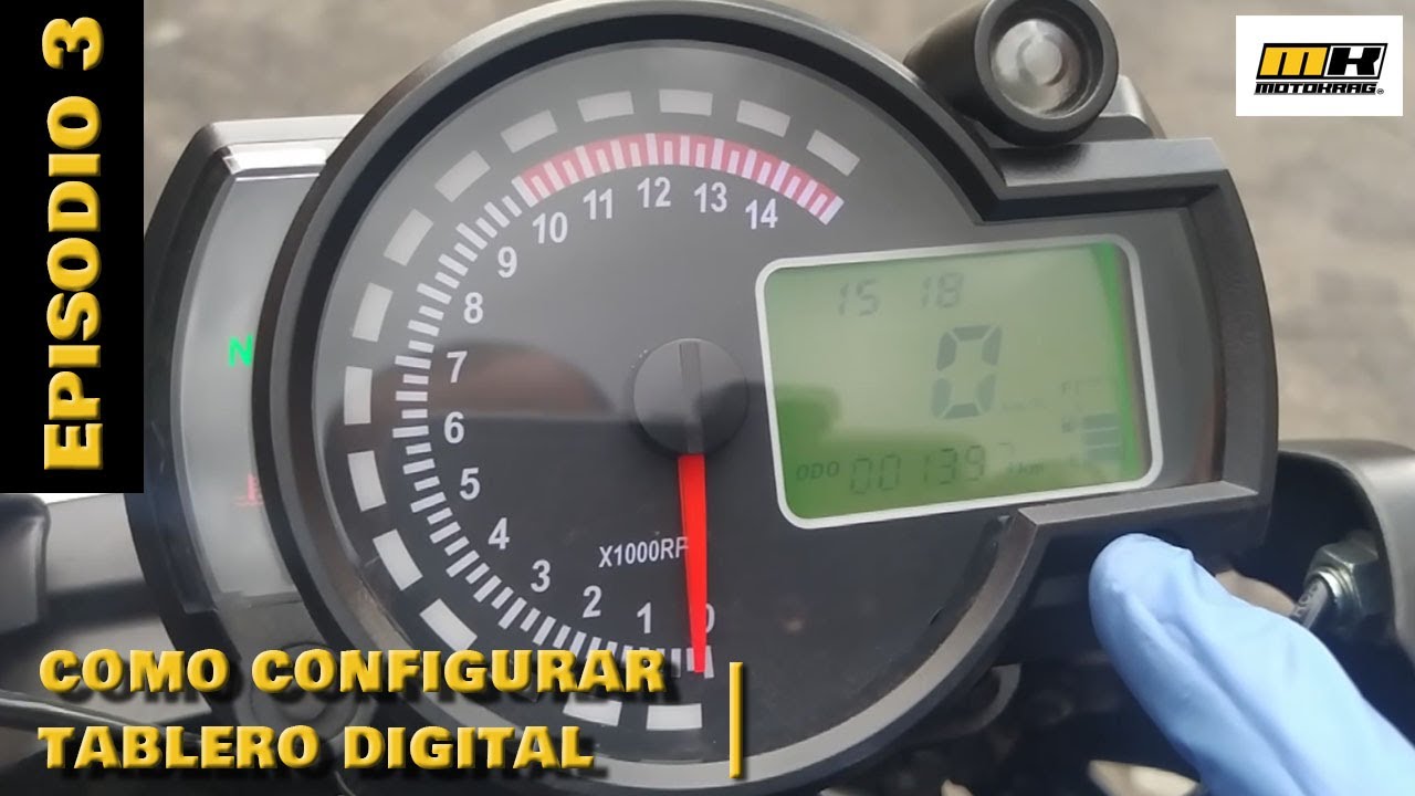 Configurar tablero digital moto 🏍️  | Como configurarlo 🔧 | Episodio 3