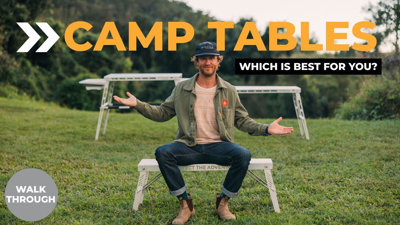 Stratus Outdoors camp table comparison