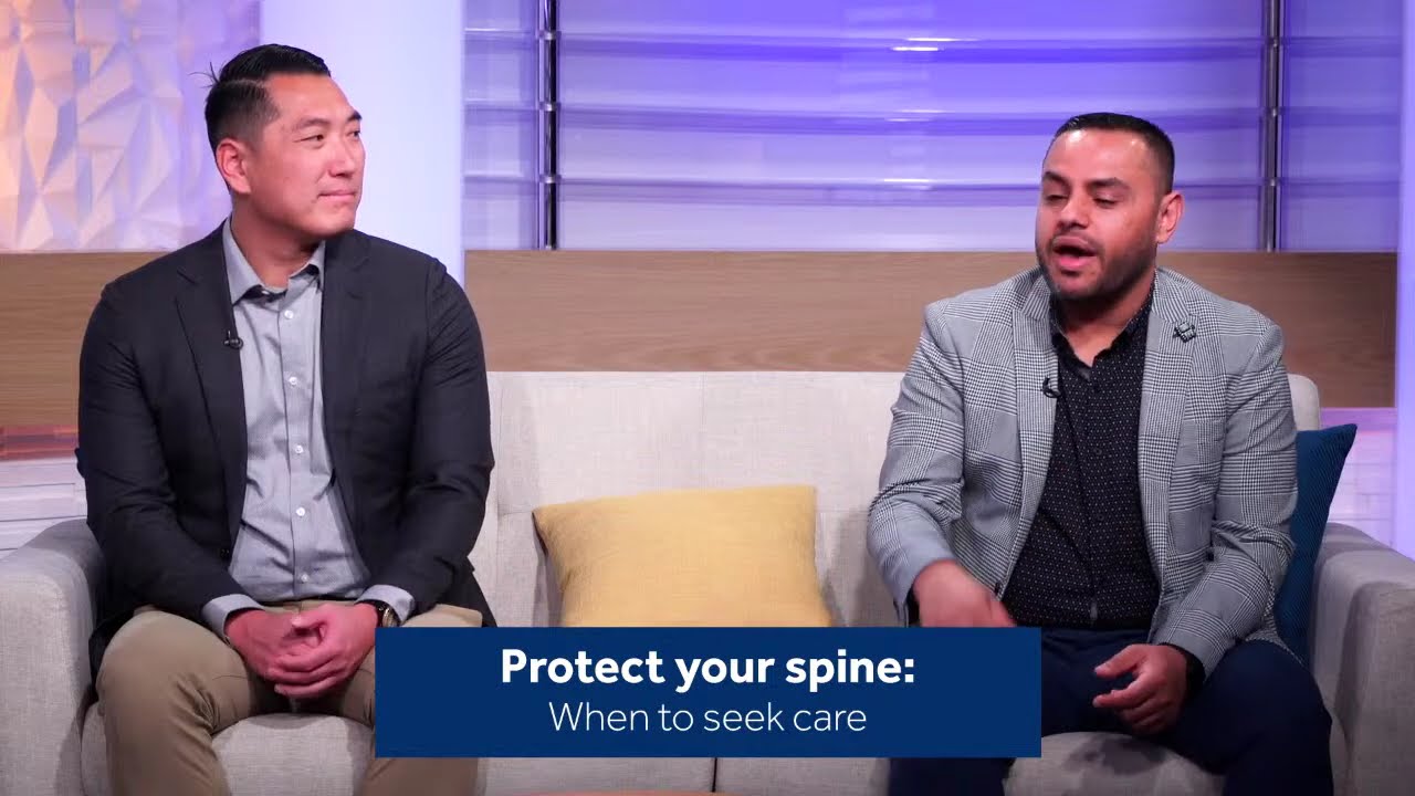 Protect your spine: When to seek care