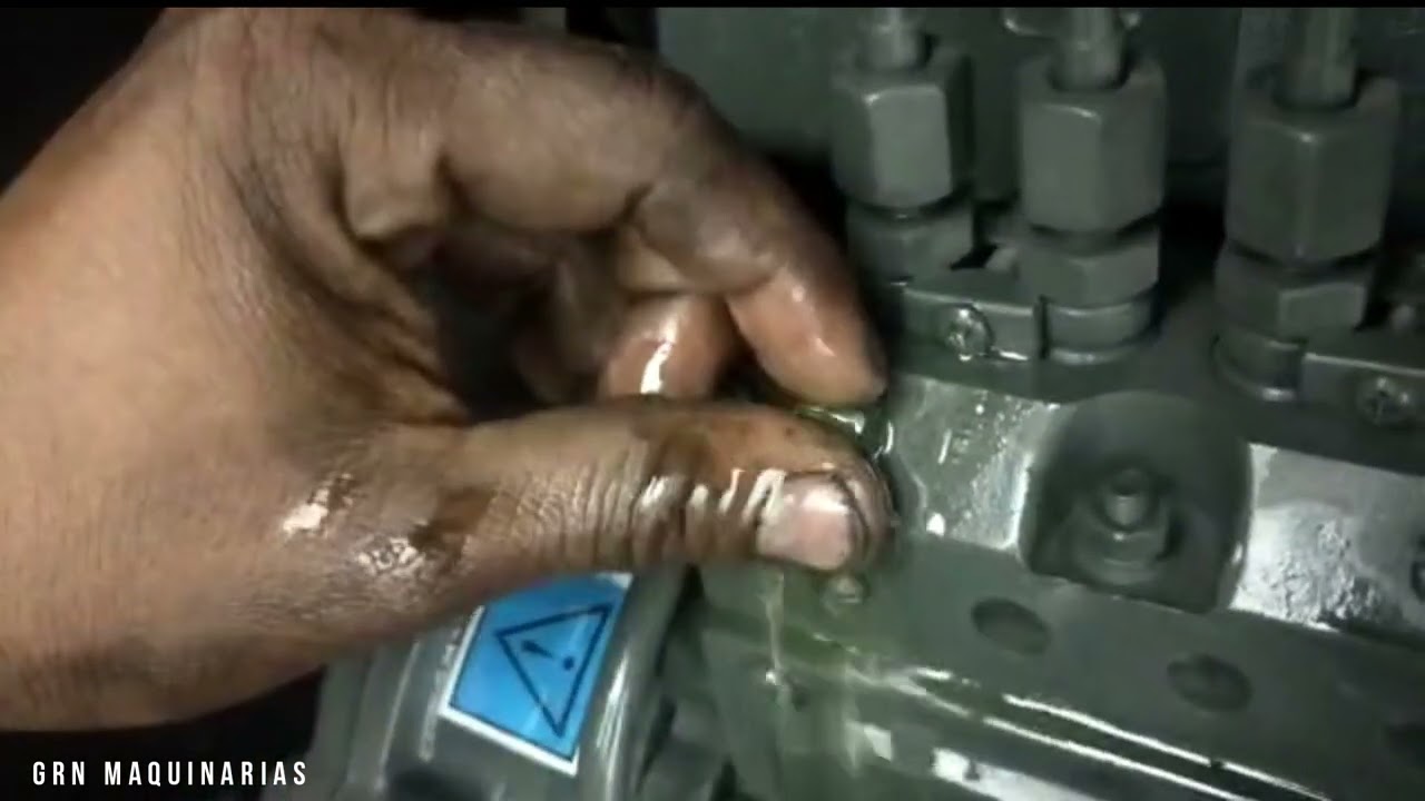 Cómo realizar el purgado y arranque del sistema de inyección de un motor DIESEL
