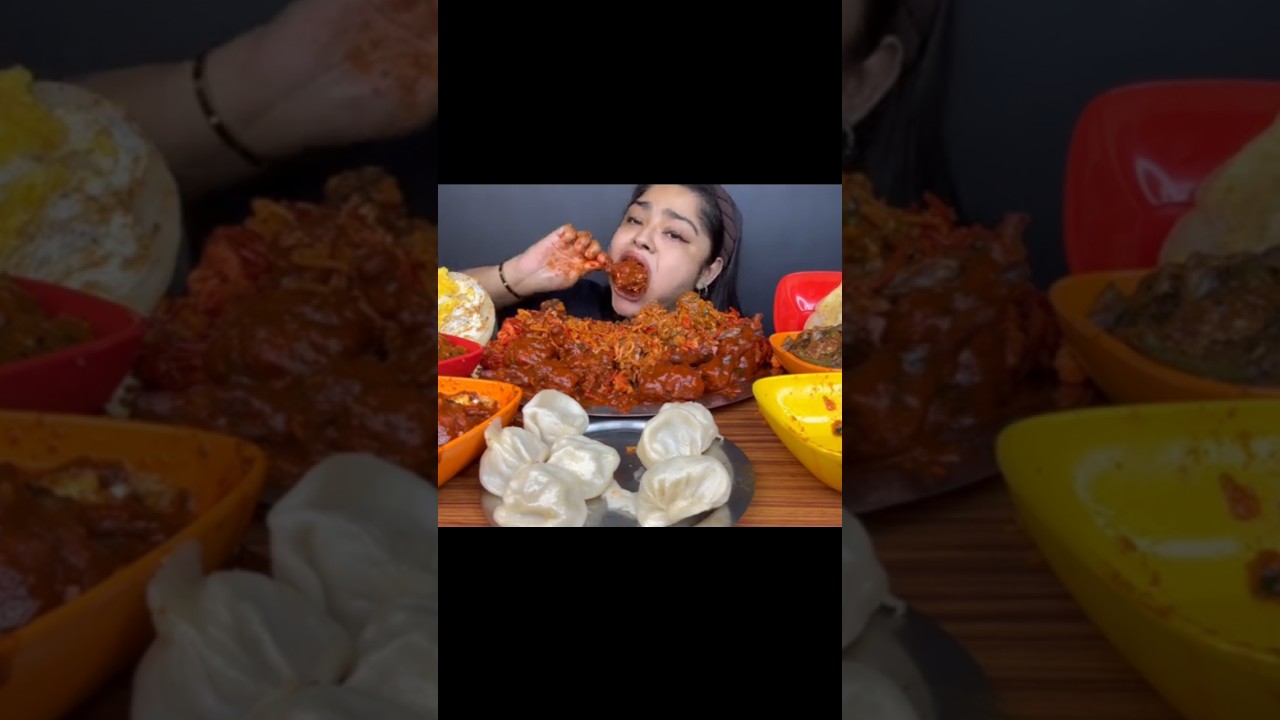 BIGGEST Chicken Leg BITE Ever?! 🤯🍗 #BigBiteASMR #ChickenASMR