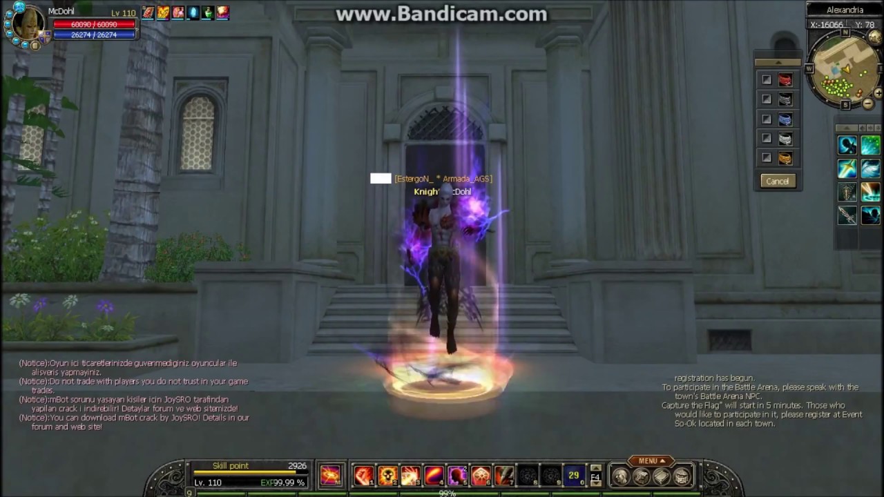 Silkroad Online Saltuk Dagger Warlock PvP
