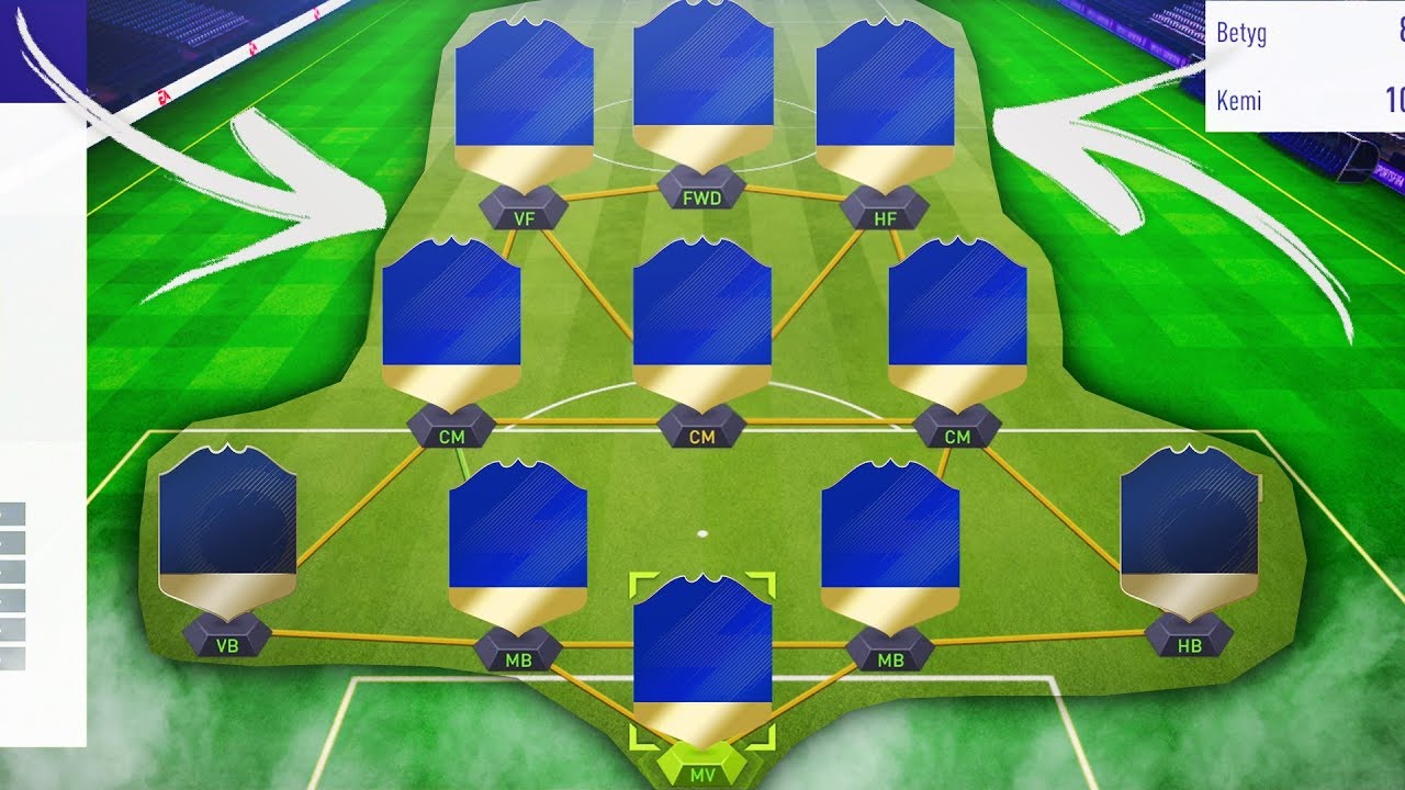 *MITT SJUKA LAG* N&Auml;STAN FULLT TOTS LAG!! - FIFA 18 SVENSKA