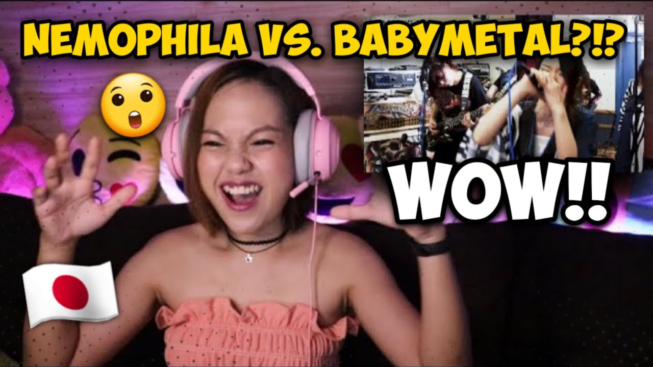 NEMOPHILA - BABYMETAL (Cover) /メギツネ 演奏してみた♪ REACTION | FILIPINO REACTS