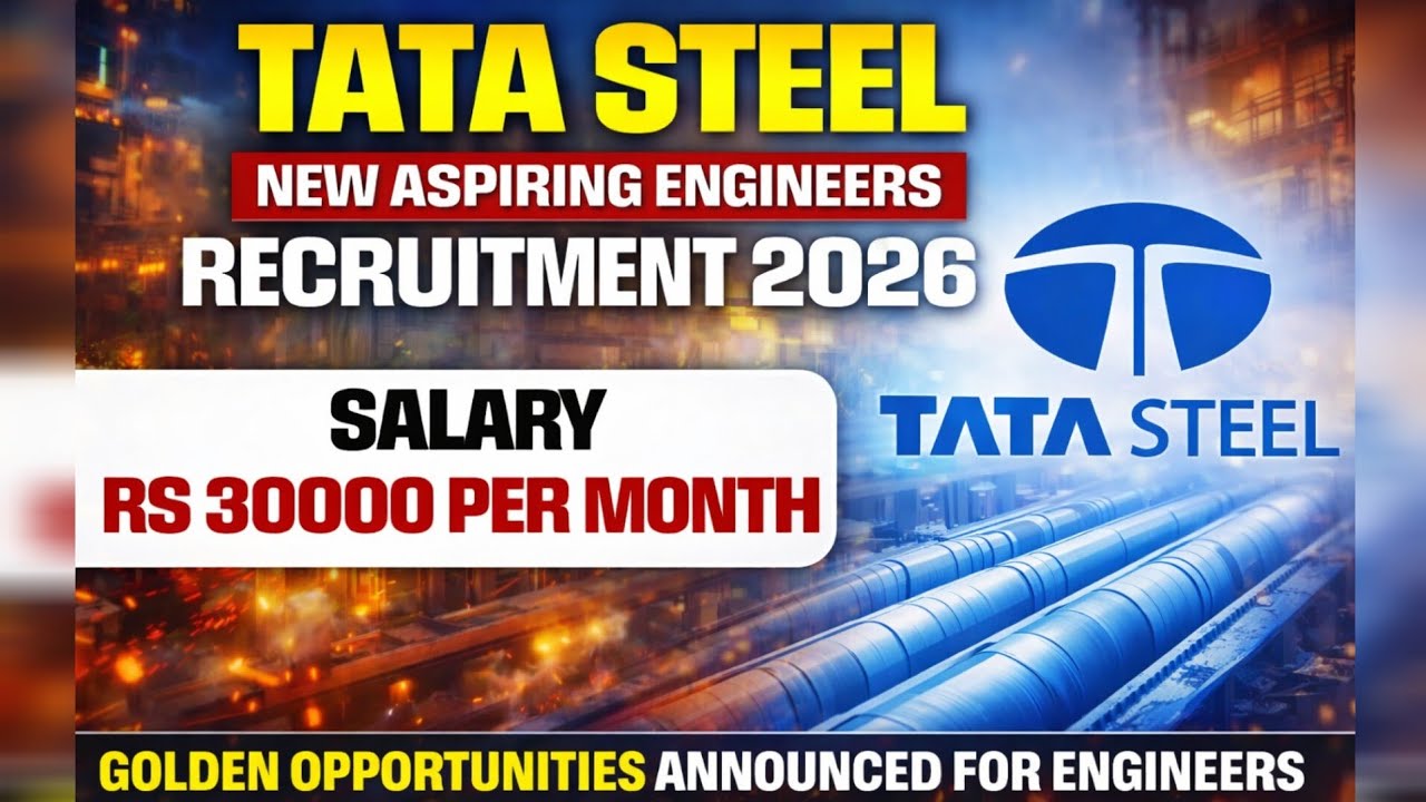 # TATA Steel Requirement 2026 | New vecency 2026 Apply Now | Daily Job Hub 