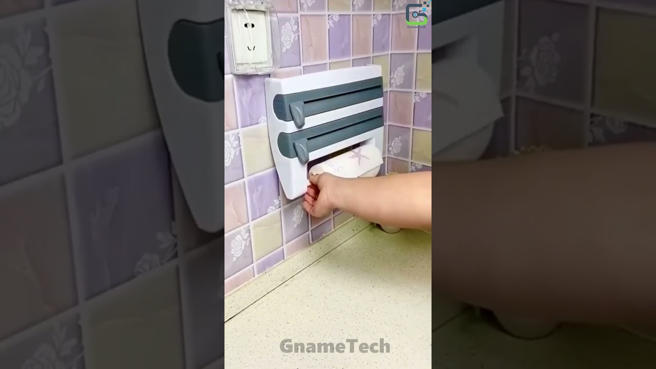 Plastic Cling Wrap Dispenser ll GnameTech 