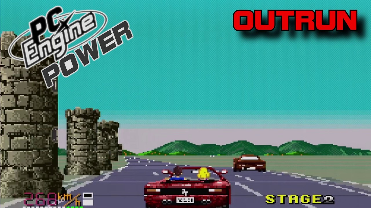 Outrun (アウトラン) - PC Engine Power 219