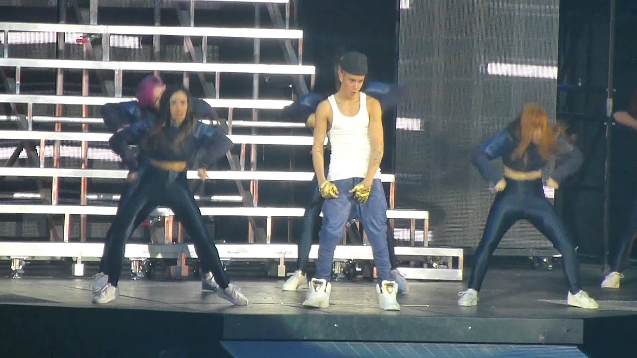 Justin Bieber - Boyfriend (Dance Break) LONDON 2013