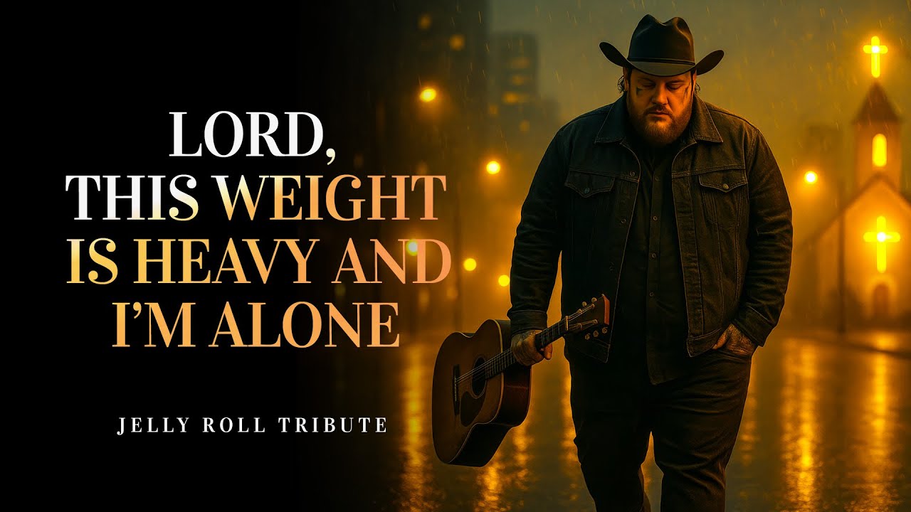 Jelly Roll Tribute | Lord, This Weight Is Heavy and I’m Alone – Emotional Country Gospel