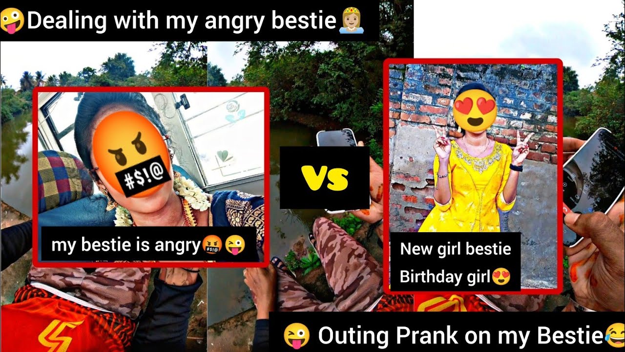 Dealing with my angry bestie😍 | Prank on Bestie | Heart Throttlers | HTF