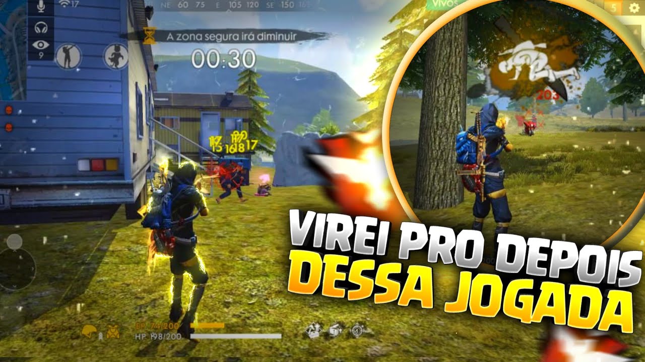 O DIA QUE LEVEI 2 SQUAD NA RANKED, ME CHAMARAM DE PRO DEPOIS DISSO!!