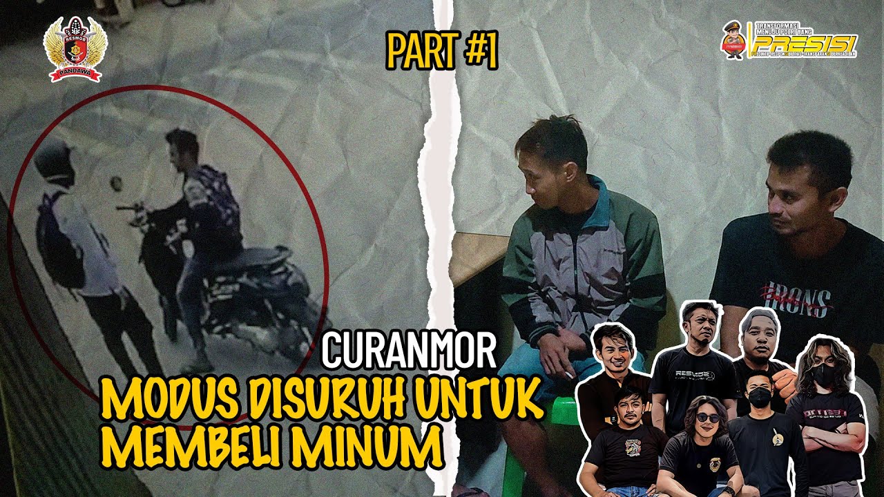 CURANMOR #1 : TANCAP GAS BAWA L4RI MOTOR SETELAH MENGELABUI K0RB4N