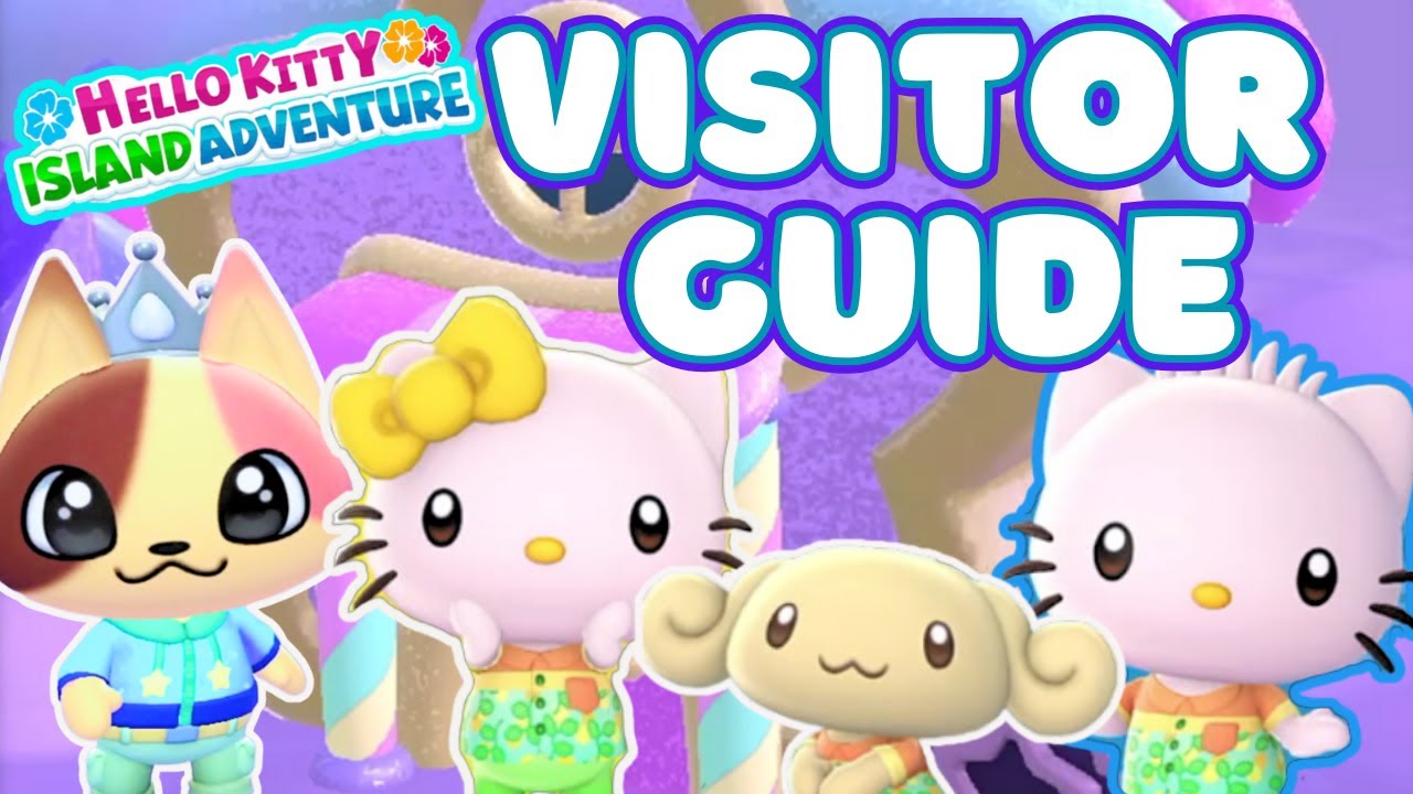 Как получить руководство по посетителям и мебели | Hello Kitty Island Adventure