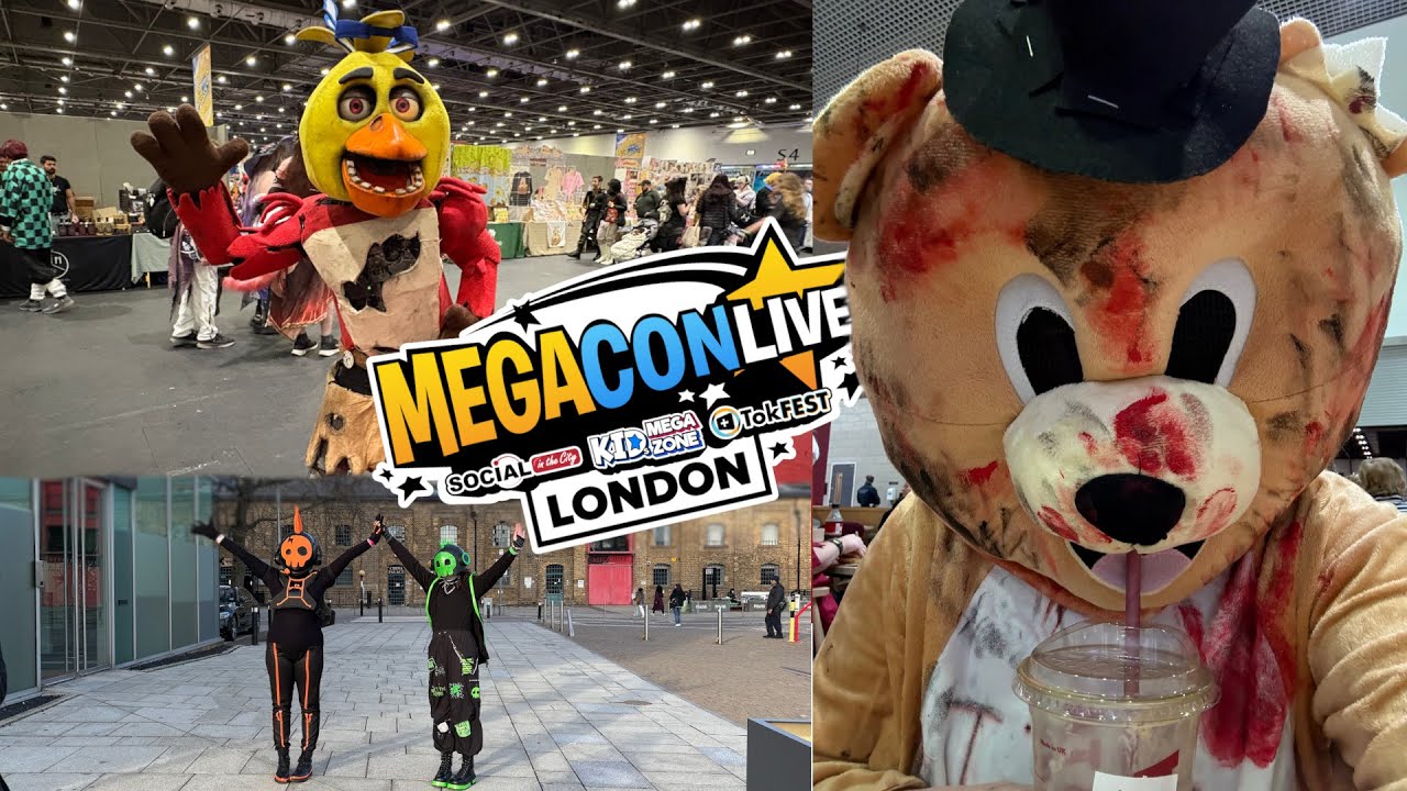 MEGACON LONDON WAS SO MUCH FUN!