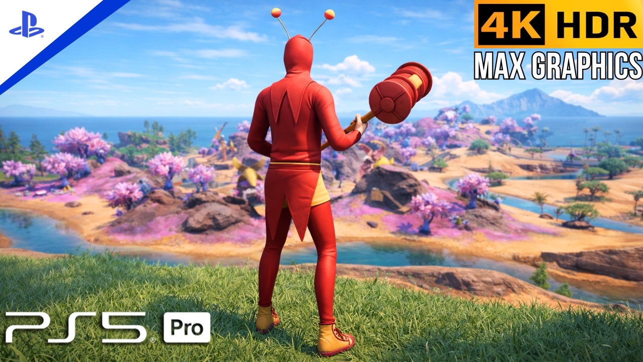 Fortnite (PS5 Pro) 4K 120FPS HDR Gameplay | El Chapulín Colorado (Chapter 7 Season 1)