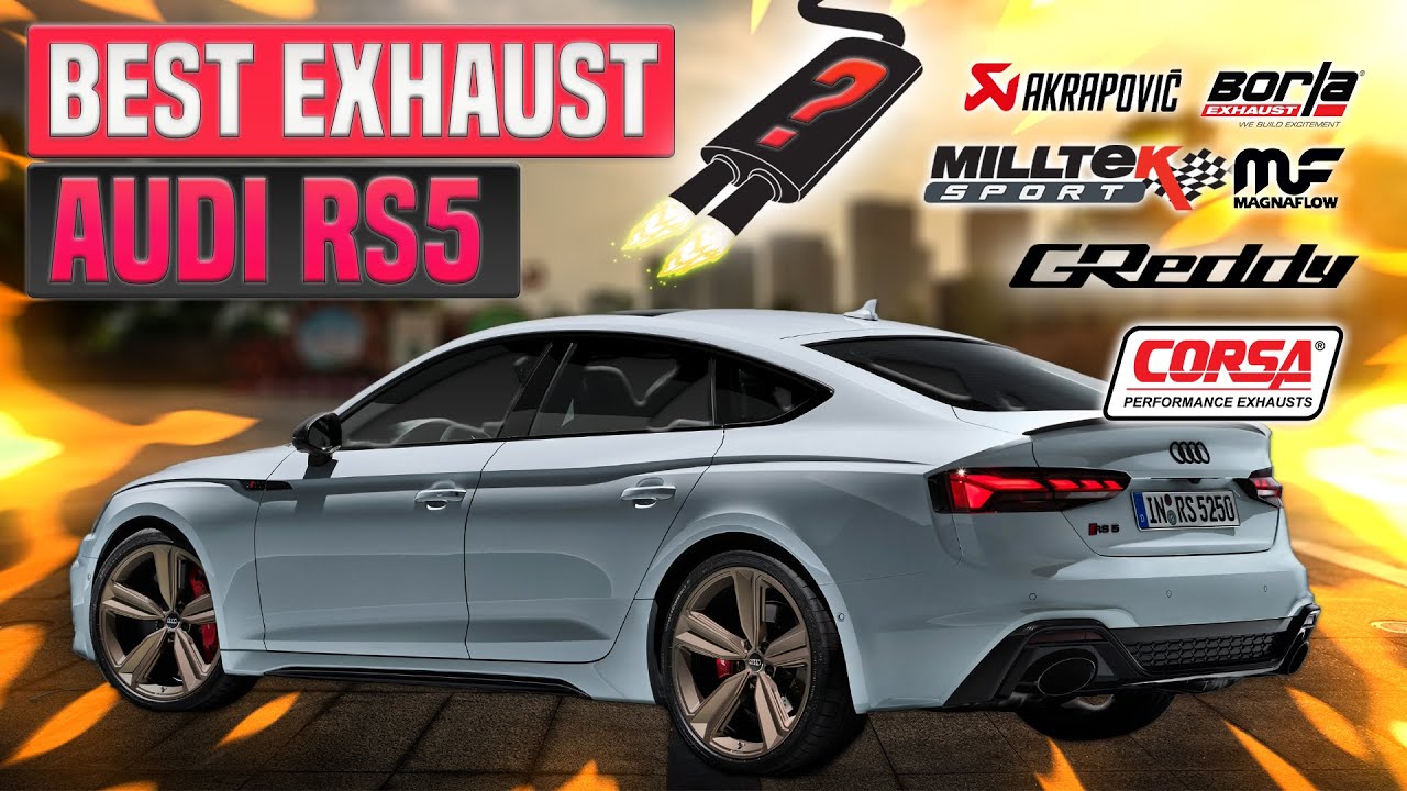 Audi RS5 Exhaust Sound 🔥 Akrapovic,Stock,Milltek,Capristo,Armytrix,Straight Pipe,Review,Upgrade+