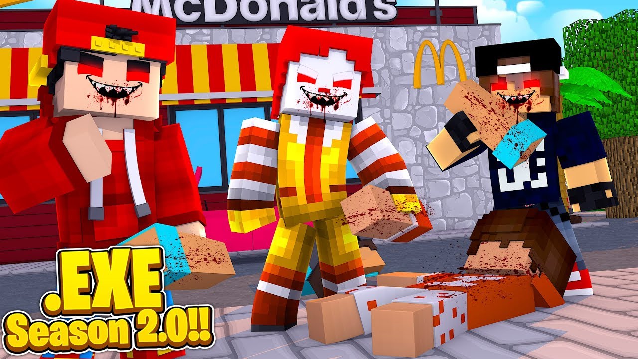 Minecraft .EXE 2.0 - ROPO и JACK .EXE НАЧИНАЮТ СВОЕ ЦАРСТВО УЖАСА!!