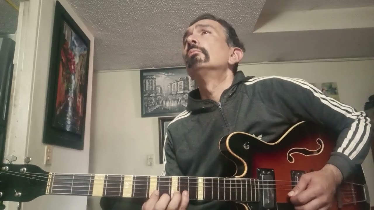 Prueba de Sonido Cok Baby y Guitarra sobre Salsa Clásica 
