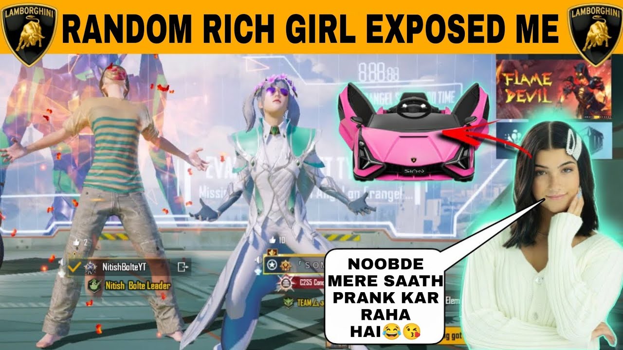 😍RANDOM RICH & PRO GIRL TROLLING ME 🥺& SHOCKING REACTION | All Random Girl Are Not Same 🥰 NOOB PRANK