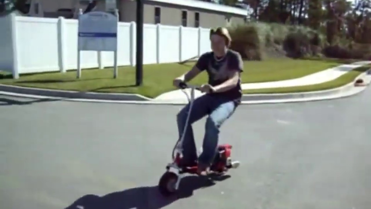 Blaze 49cc 2 Stroke Gas Motor Scooter Road Test