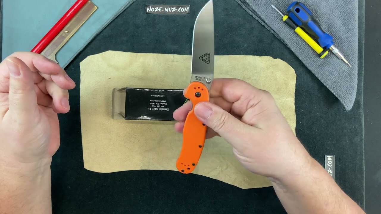 ON8848OR Ontario RAT I Linerlock