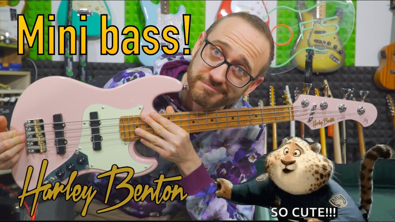 Jazz Bass Mini dla Juniora?? Harley Benton JB-62CC Mini SP