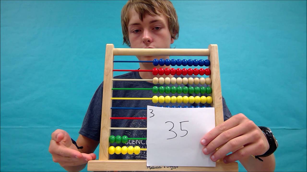 How to use a 100 bead abacus-Double Digit Subtraction