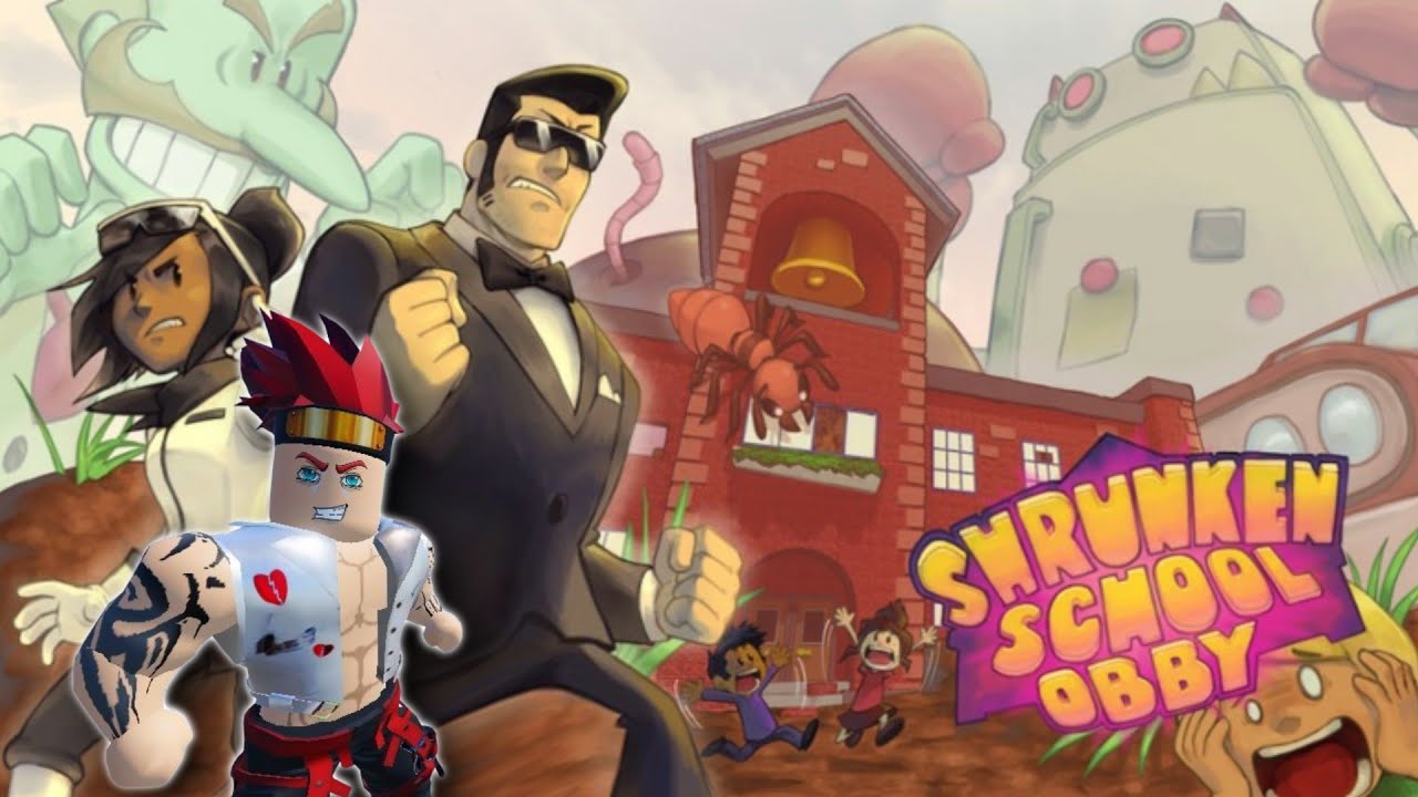 SHRUNKEN SCHOOL OBBY [Adventure] !!! Full Walkthrough