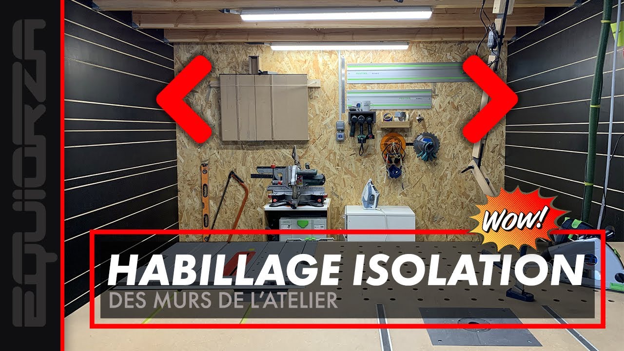 Isolation et Habillage des murs 🤩