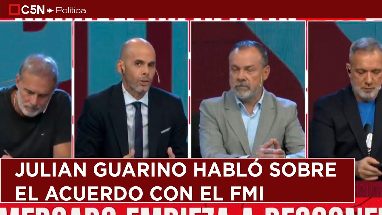 JULIAN GUARINO sobre el ACUERDO con el FMI: 