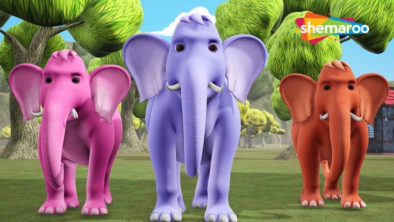 Haathi Aaya 3D Rhyme | Elephant Songs | Bengali Rhymes | Bengali Rhymes for Kids