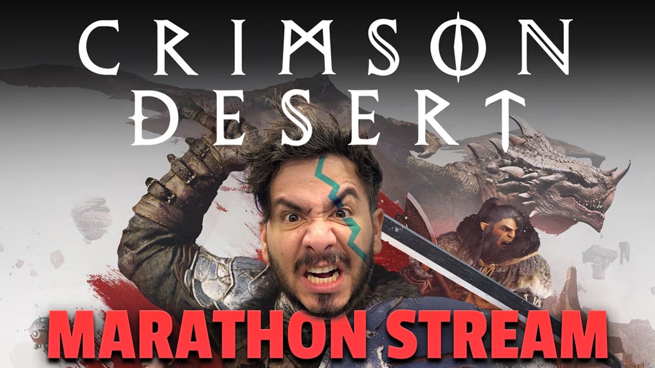 Crimson Desert MARATHON Stream w/ Andy!!