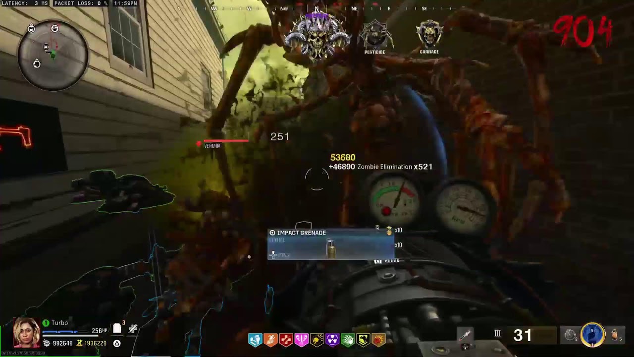 BO6 Zombies Liberty Falls Round 900+