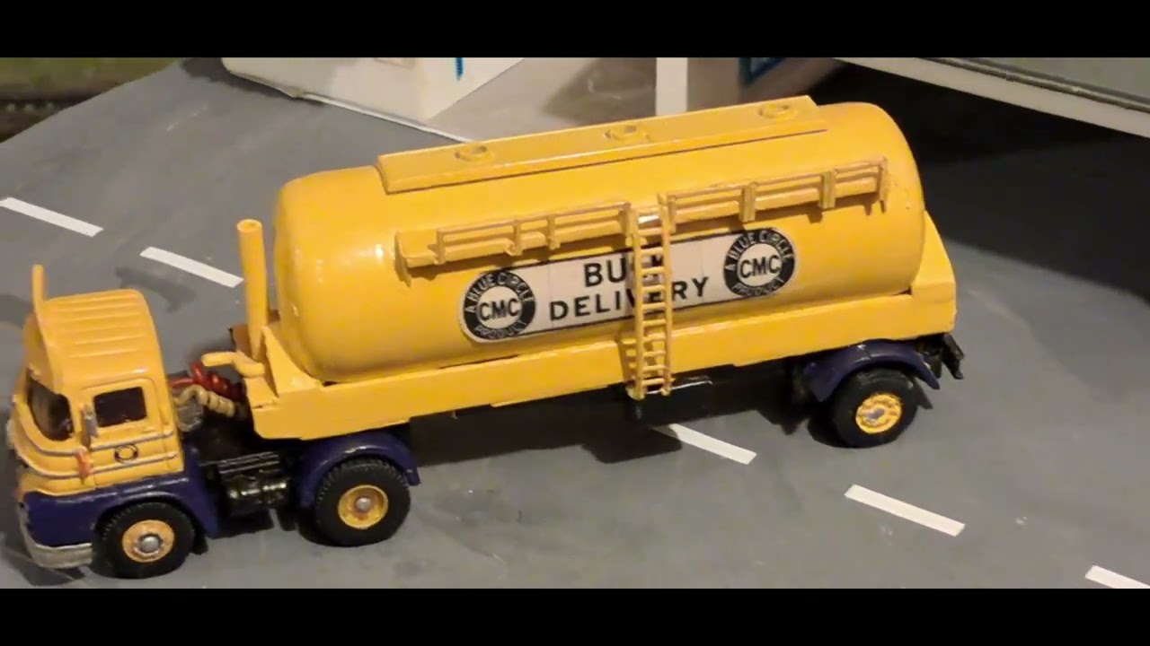 My Handmade Blue Circle Cement Trucks No 6