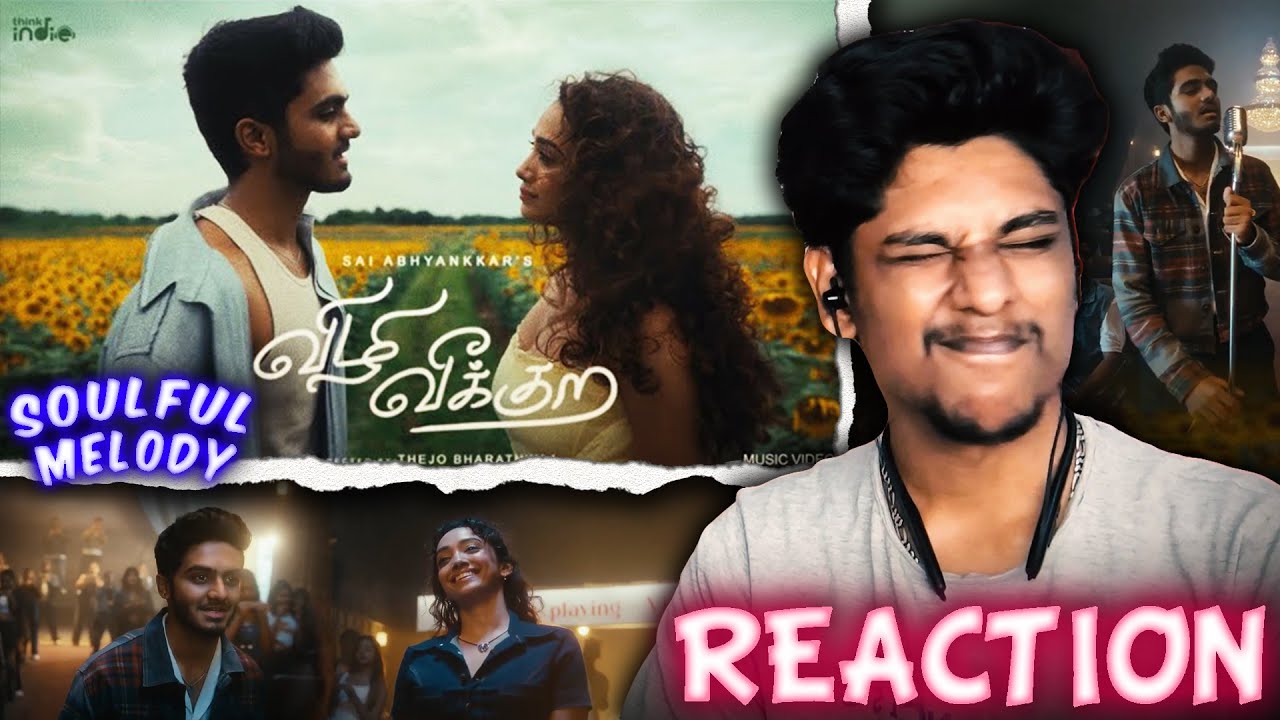 Vizhi Veekura Music Video REACTION , Soulful Vibes!