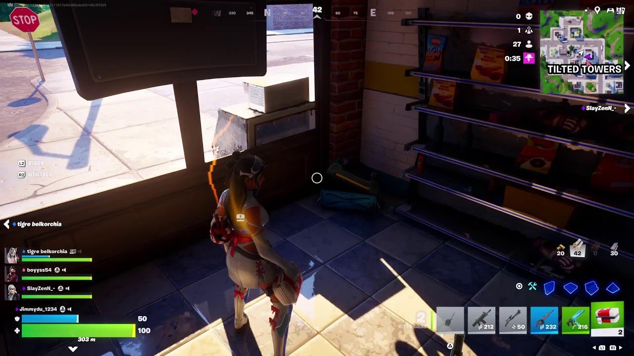 Live fr  Fortnite venes joué  Epic psn abonner vous