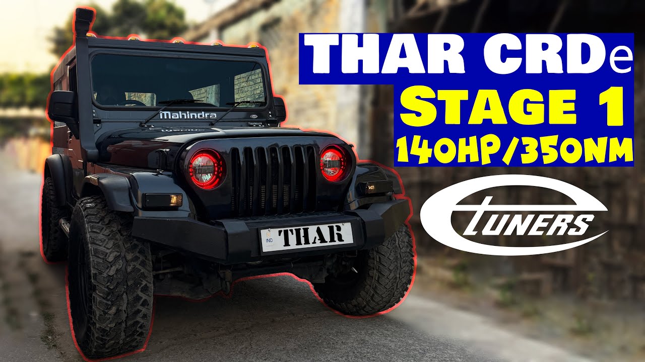 Mahindra Thar CRDe Stage 1  | Etuners Greece | Dragstar MotoVlogs | #remap #vlog #cartuning #thar