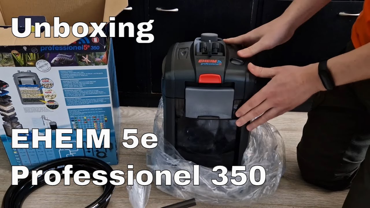 EHEIM 5e Professionel 350 unboxing 4K UHD