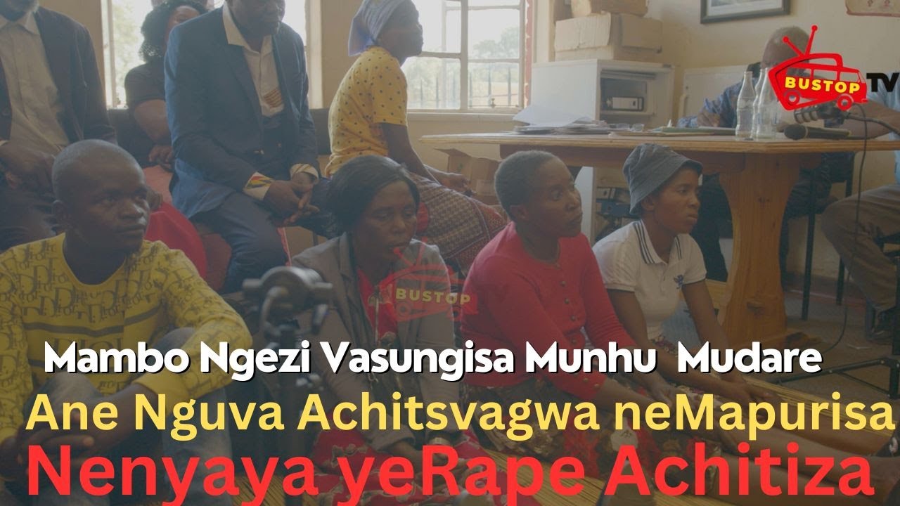 Mambo Ngezi Vasungisa Munhu  Mudare , Ane Nguva Achitsvagwa neMapurisa,Nenyaya yeRape Achitiza