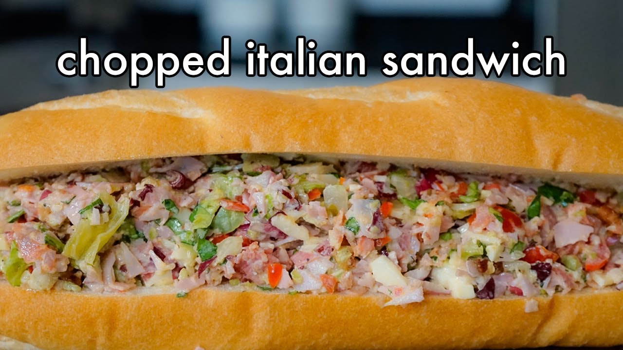 Chopped Italian Sandwich