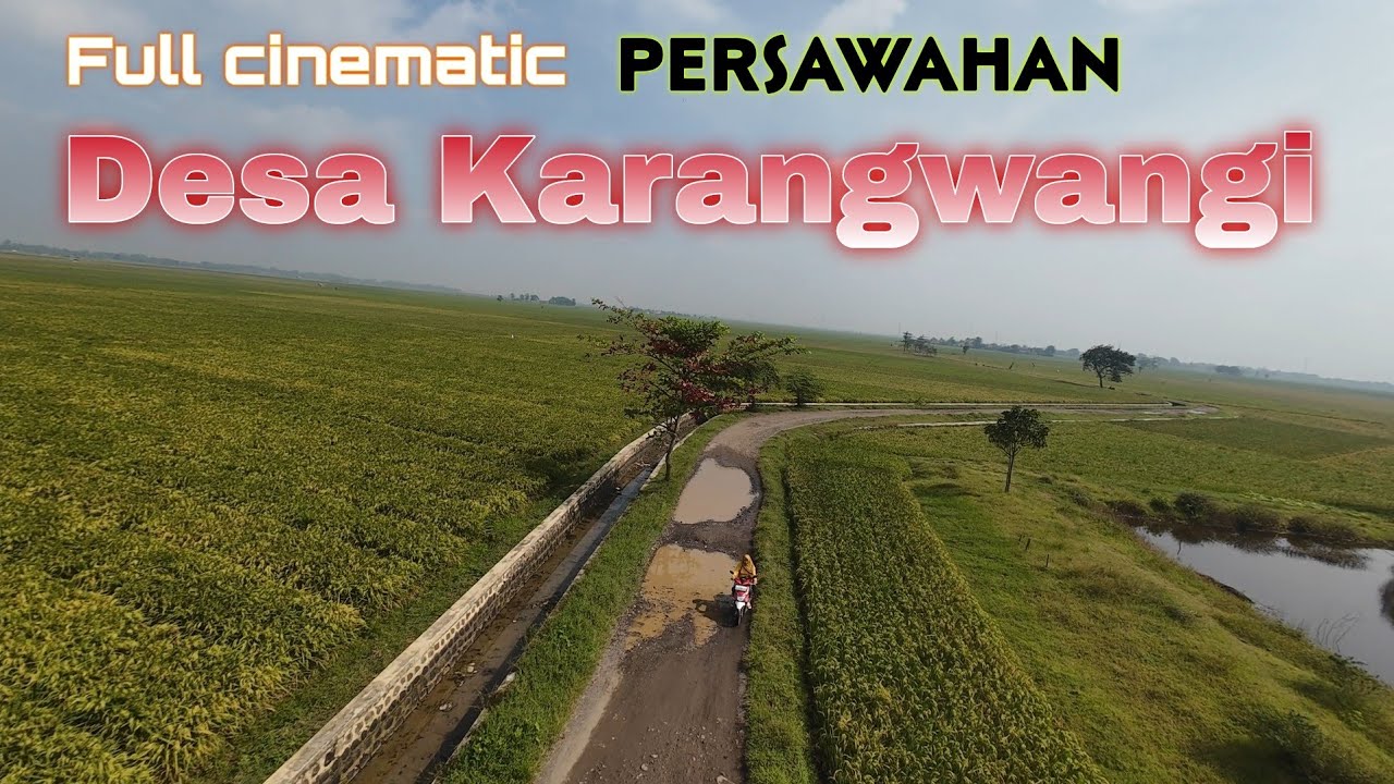 Cinematic drone video