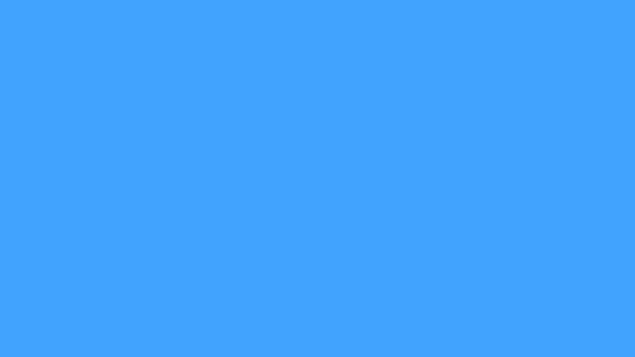 10‑Hour Homer’s Blue Pants Color Background #42A3FF – Ambient Loop for Creative Projects