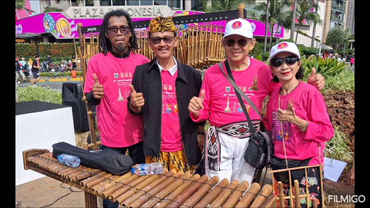 HARI ANGKLUNG SEDUNIA KE-15, BUNDARAN HI JAKARTA, 16 NOVEMBER 2025