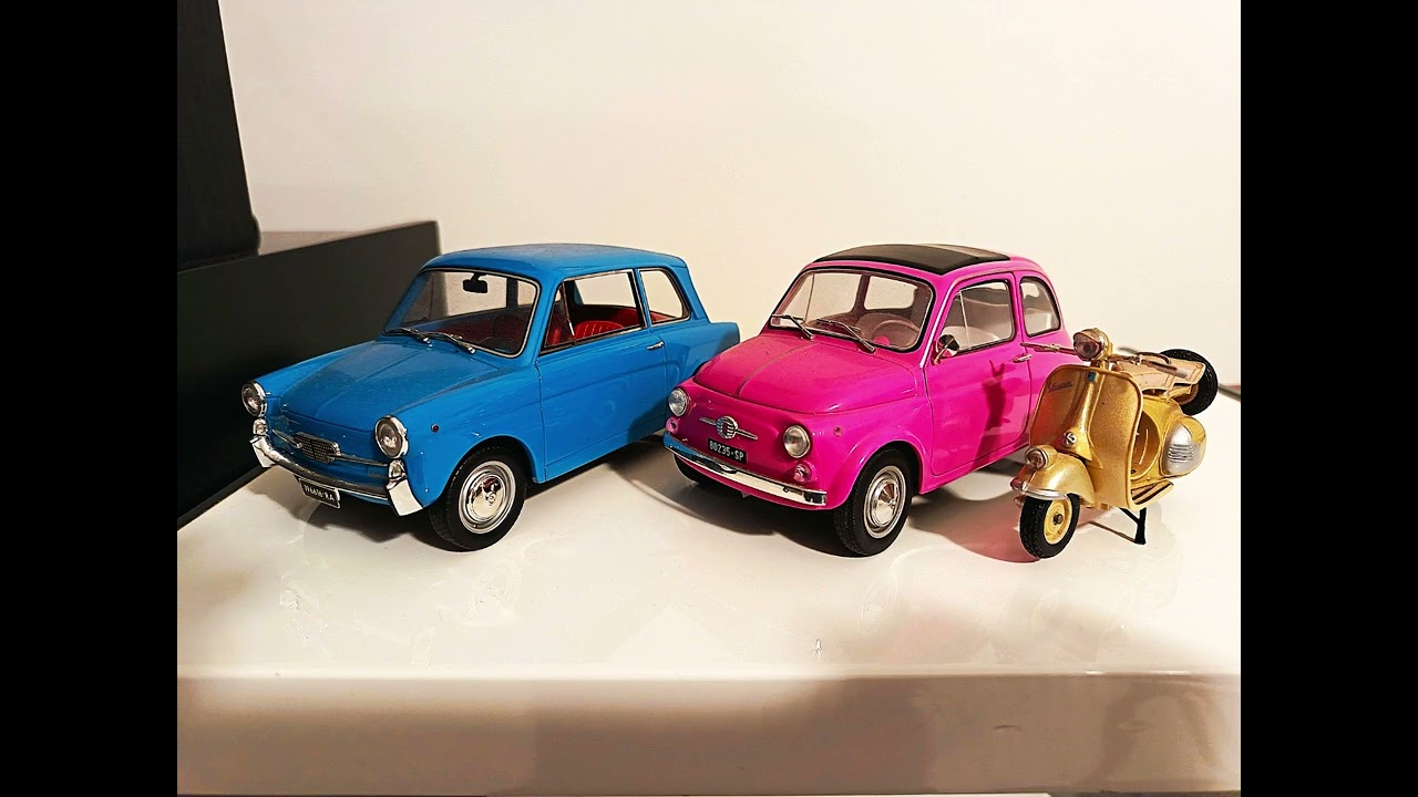 Modellini di auto e moto