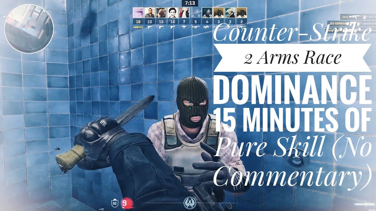 Counter Strike 2 Arms Race DOMINANCE 🔥 15 Minutes of Pure Skill No Commentary #gameplay #gaming