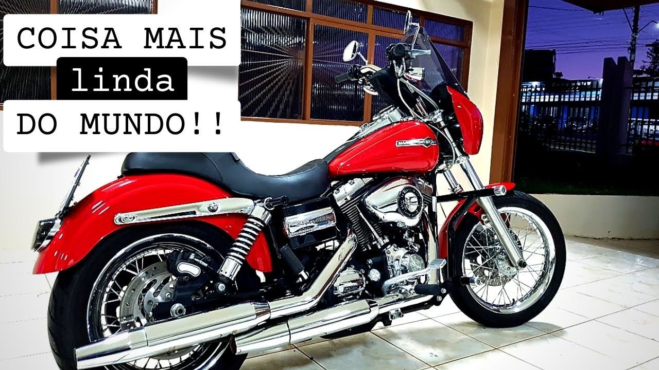 AS CUSTOMIZAÇÕES DA DYNA SUPER GLIDE CUSTOM 2011 